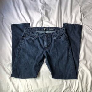 7 For All Mankind Dark Blue Slimmy Jeans